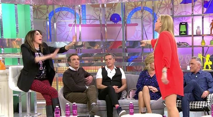 Paz Padilla y Belén Esteban se enfrentan en &#39;Sálvame&#39;