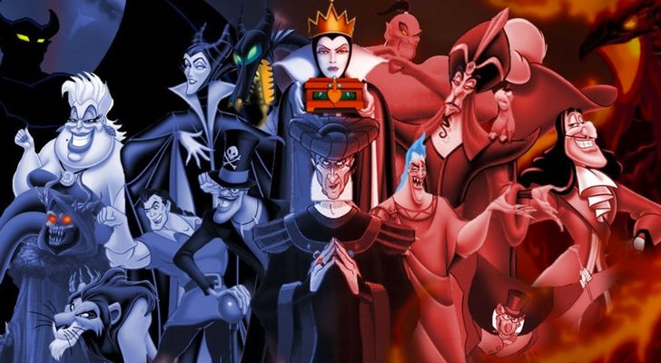 Los villanos de Disney