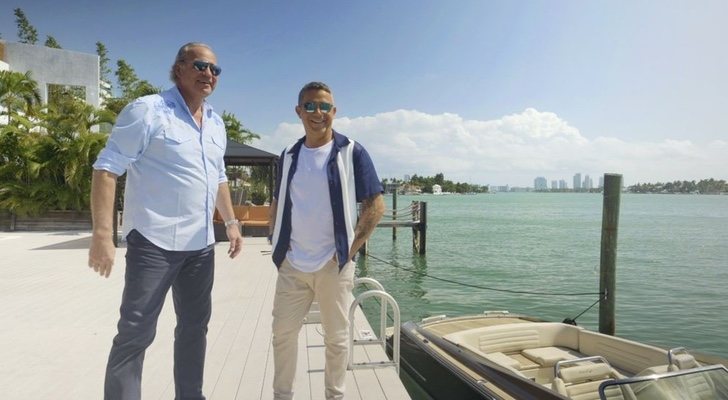 Bertín Osborne junto a Alejandro Sanz en 'Mi casa es la tuya'