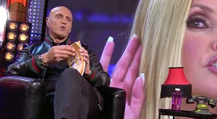 Kiko Matamoros en el plató de &#39;Sálvame&#39;