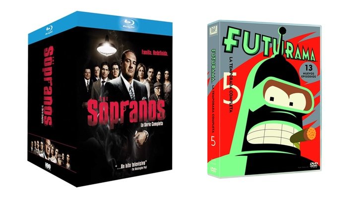 'Los Sopranos' y 'Futurama'