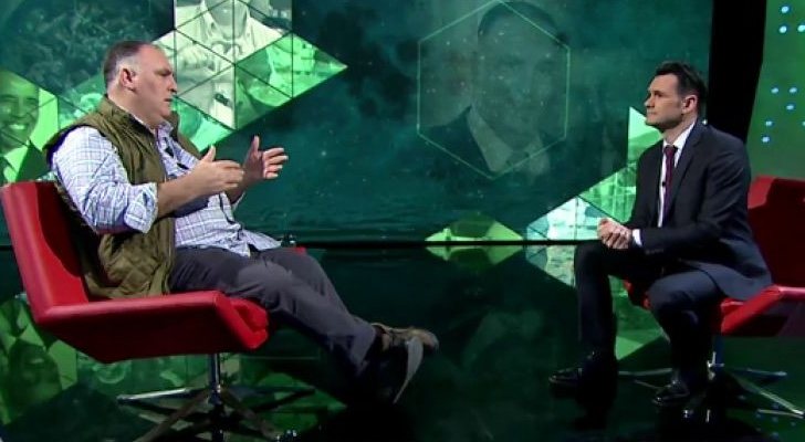 José Andrés junto al presentador Iñaki López en &#39;laSexta Noche&#39;