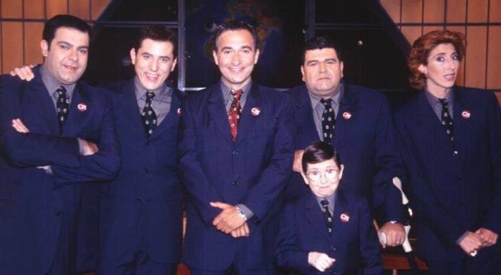 Martí Galindo con sus compañeros en 'Crónicas Marcianas'