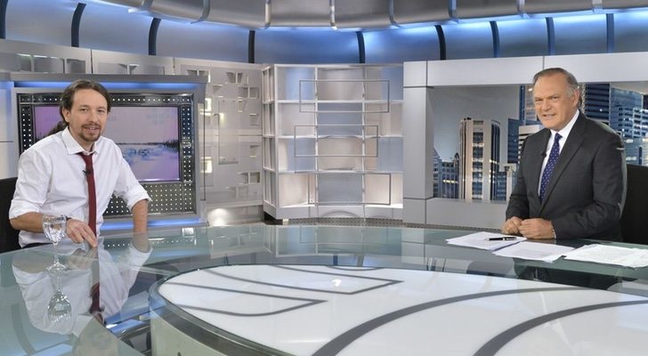 Pablo Iglesias en &#39;Informativos Telecinco&#39;