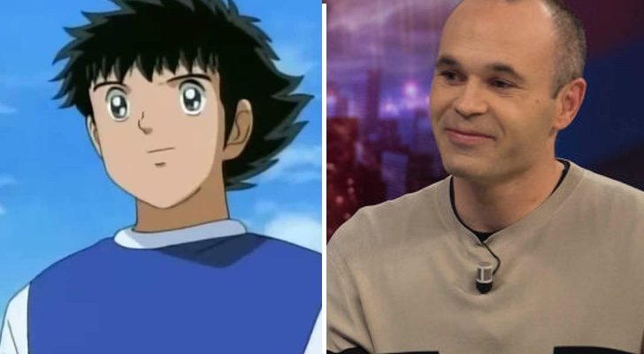 Oliver Atom y Andrés Iniesta