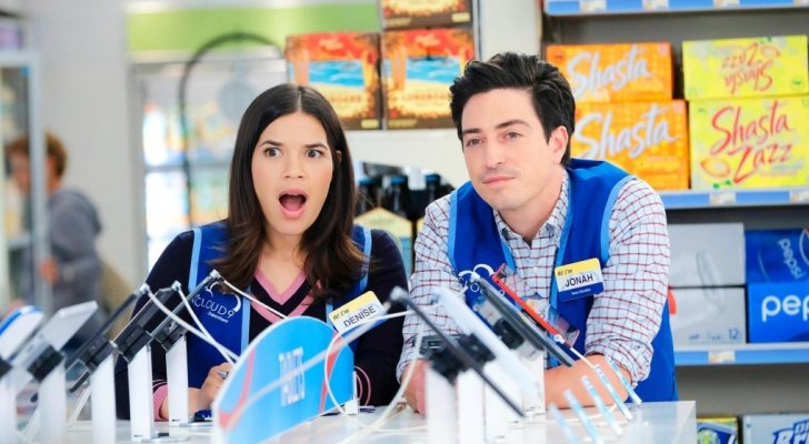 America Ferrera y Ben Feldman en 'Superstore'