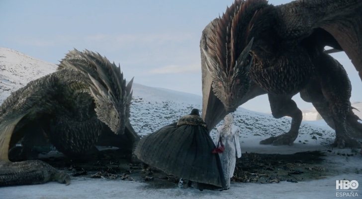 Jon y Daenerys avanzan hacia los dragones de 'Juego de Tronos'