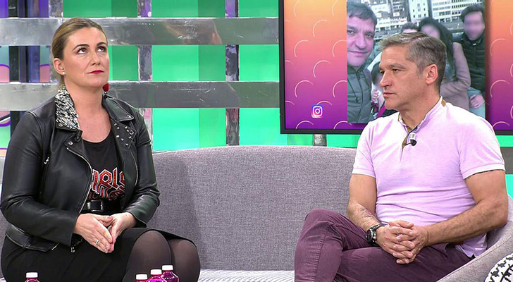 Carlota Corredera y Gustavo González en 'Sálvame'