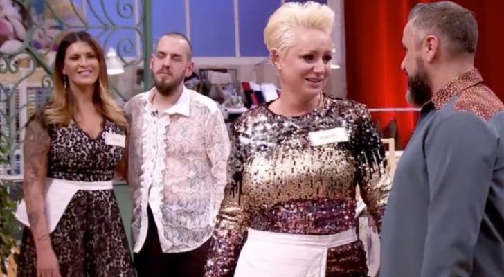 Isabel recibe a su pareja Carlos en &#39;Maestros de la costura&#39;