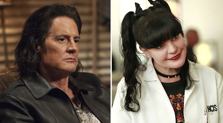Kyle MacLachlan y Pauley Perrette
