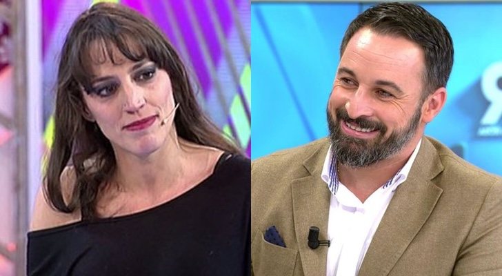 Bea &#39;La Legionaria&#39; y Santiago Abascal