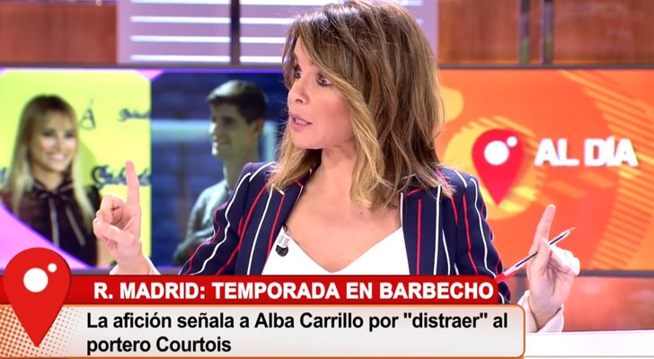 Carmen Chaparro defiende a Alba Carrillo en 'Cuatro al día'