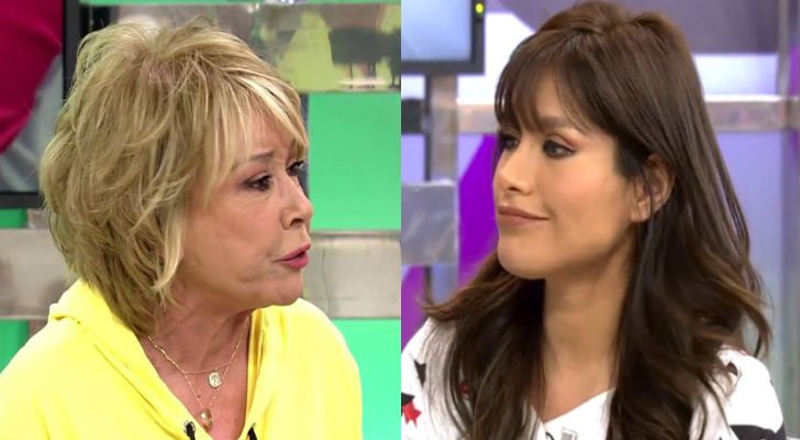 Mila Ximénez y Miriam Saavedra en 'Sálvame'