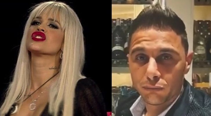 Ylenia y Joaquín Sánchez imitando el "tiki, tiki"