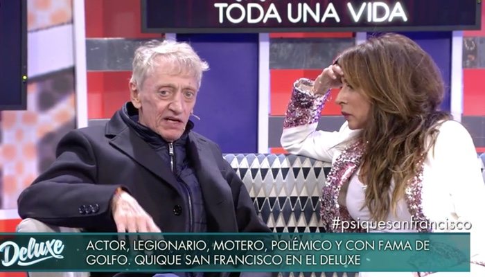 Quique San Francisco y María Patiño en 'Sábado Deluxe'
