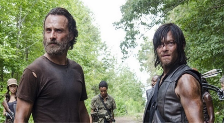Andrew Lincoln y Norman Reedus como Rick y Daryl de 'The Walking Dead'
