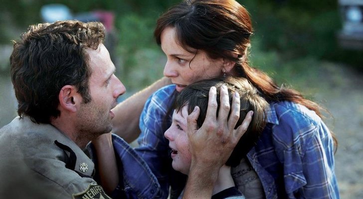 Sarah Wayne Callies se reencuentra como Lori con su familia en la primera temporada de 'The Walking Dead'