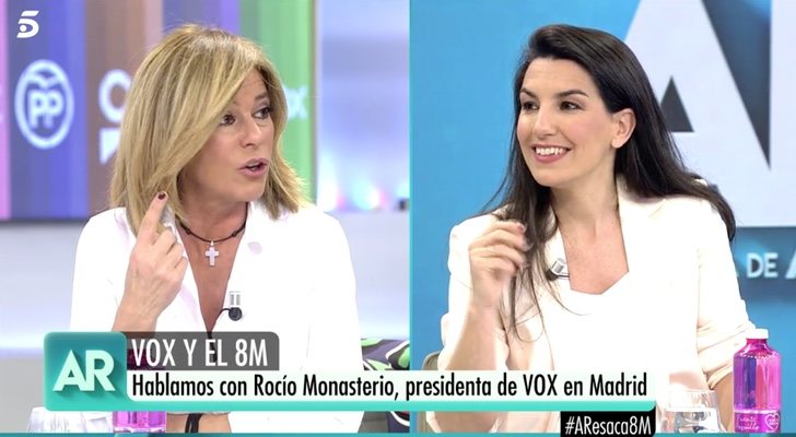 Esther Palomera y Rocío Monasterio en &#39;El programa de Ana Rosa&#39;