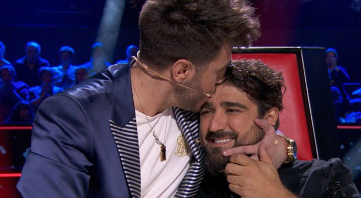 Antonio José y Antonio Orozco en 'La Voz'