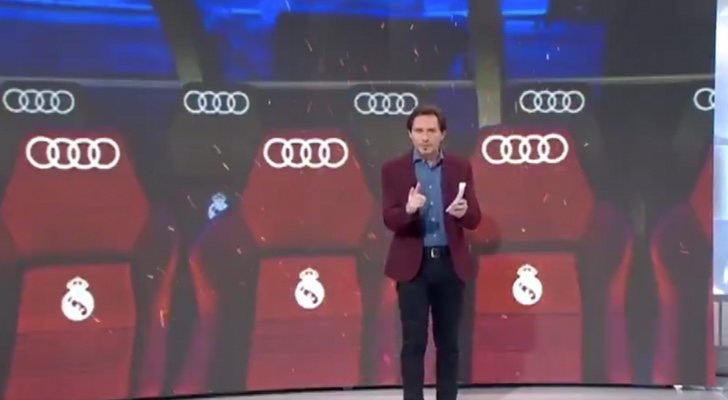 Javier Callejo, presentador de los deportes en Telemadrid