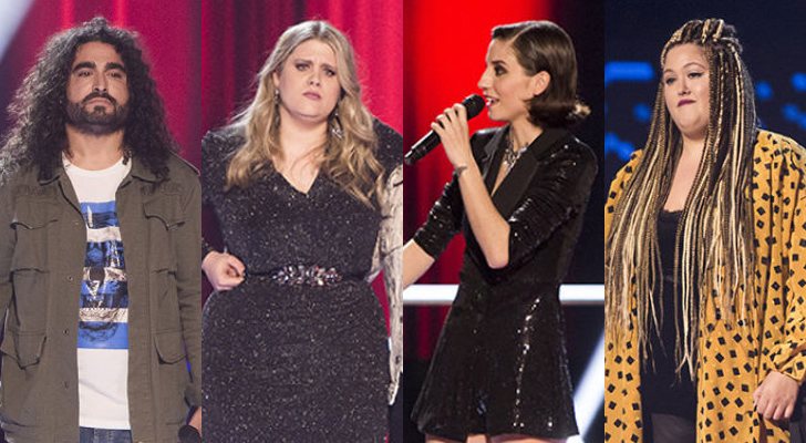 Tomás, Rolita, Teresa y Adriana, concursantes eliminados en las batallas de &#39;La Voz&#39;