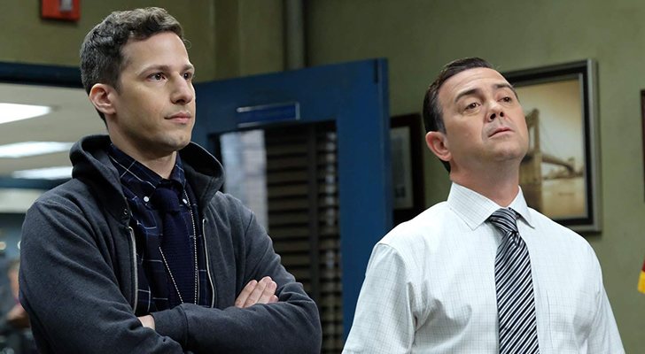 Andy Samberg y Joe Lo Truglio en &#39;Brooklyn Nine-Nine&#39;