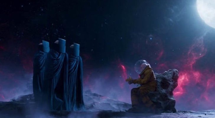Stan Lee y Los Vigilantes en "Guardianes de la Galaxia vol. 2"