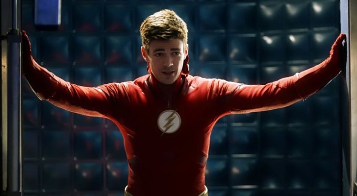 Grant Gustin en la quinta temporada de 'The Flash'