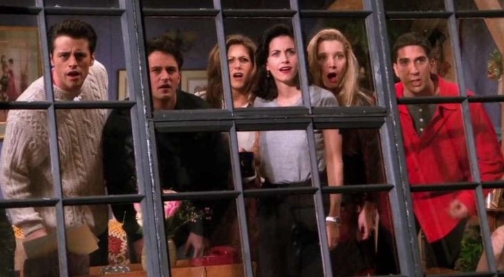 El reparto principal de 'Friends'