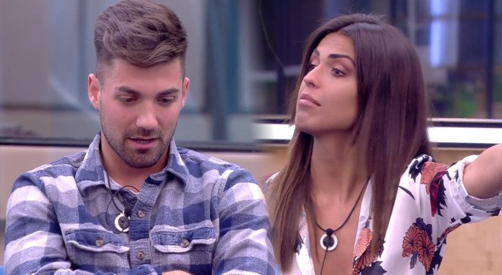 Alejandro y Sofía durante su enfrentamiento en la última gala