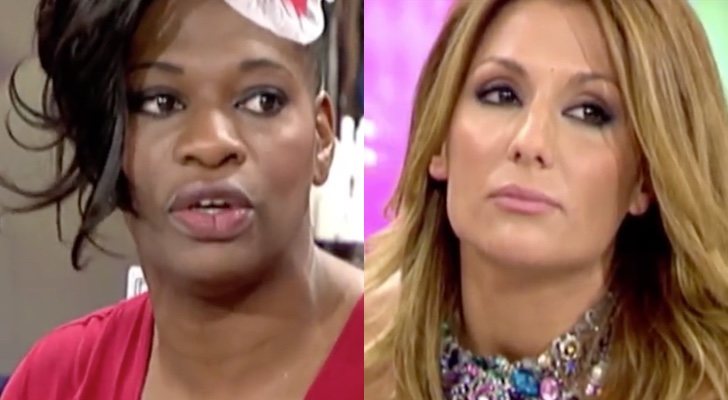 Carolina Sobe y Nagore Robles en 'Sábado deluxe' en 2012