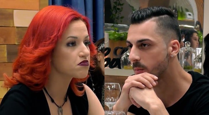 África y Abraham en 'First Dates'
