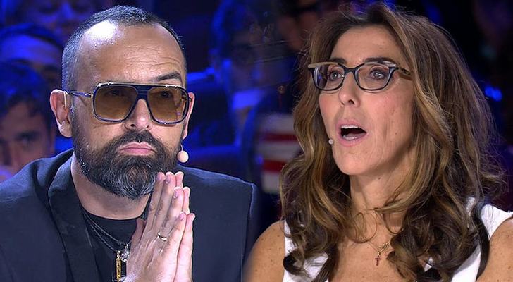 Risto Mejide y Paz Padilla en 'Got Talent España'