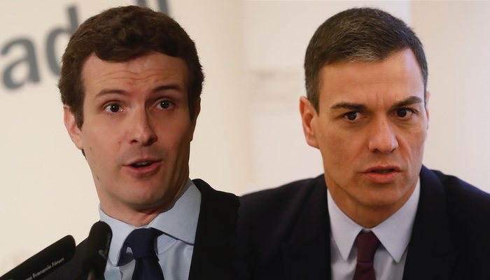 Pablo Casado (PP) y Pedro Sánchez (PSOE) podrían protagonizar un debate a dos