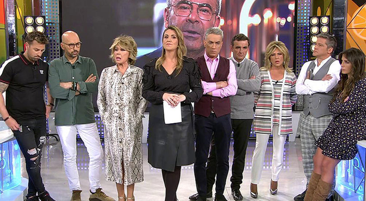 Carlota Corredera y el equipo de &#39;Sálvame&#39;