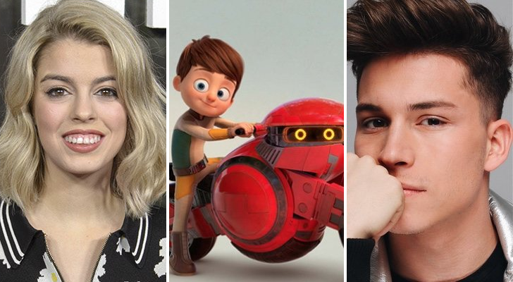 Nerea Rodríguez y Raoul Vázquez ponen la voz de Willy y Flash en "Terra Willy"