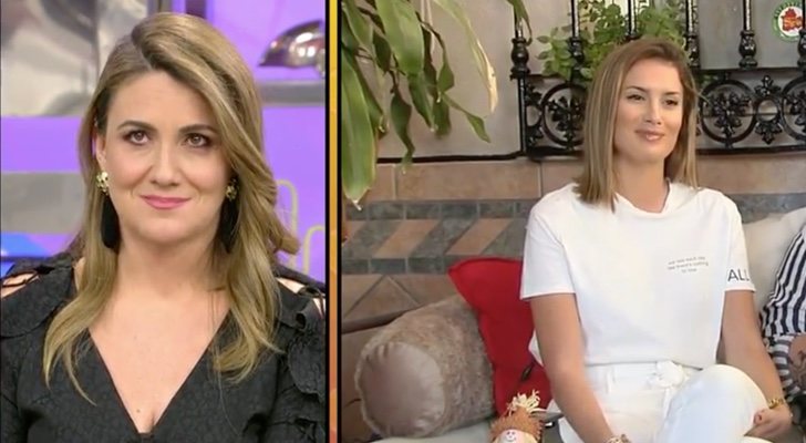 Candela Acevedo entra en directo en 'Sálvame'