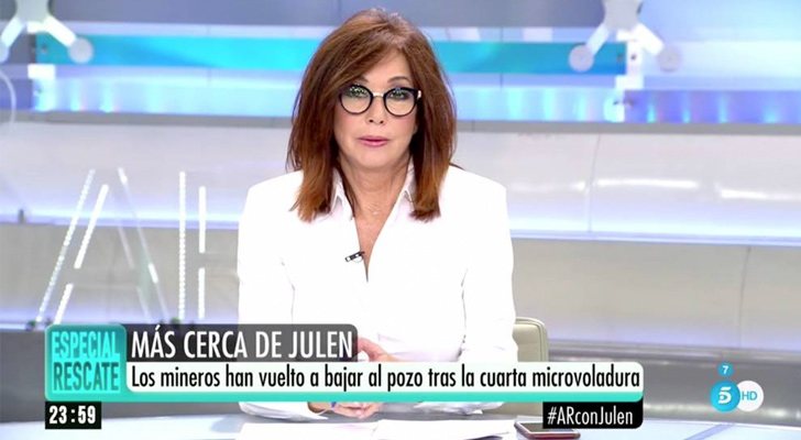 'El programa de Ana Rosa' cubriendo el caso Julen