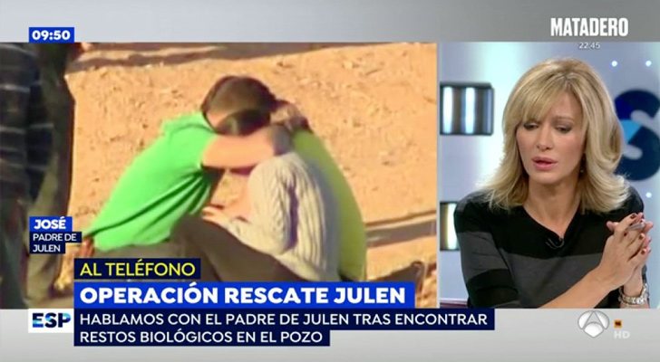 'Espejo público' tratando la desaparición de Julen