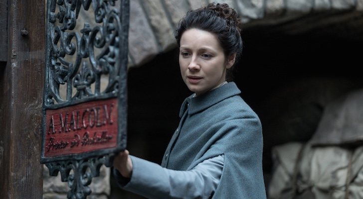 Caitriona Balfe como Claire en 'Outlander'