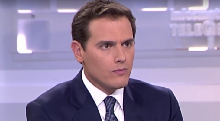 Albert Rivera en 'Informativos Telecinco 21:00'
