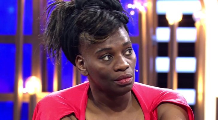 Carolina Sobe en el plató de 'GH Dúo'