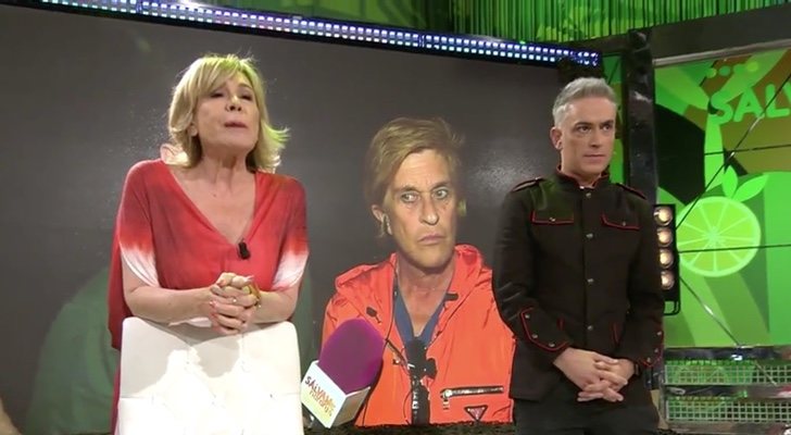 &#39;Sálvame&#39; conecta en directo con Chelo García-Cortés