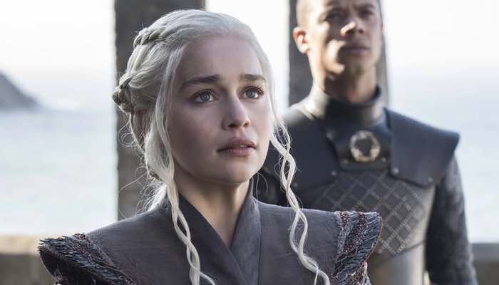 Emilia Clarke en 'Juego de Tronos'