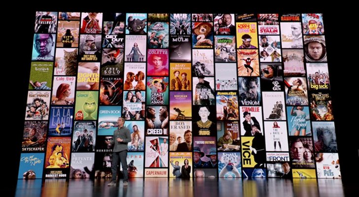 Variedad de películas que se incluirán en Apple TV+
