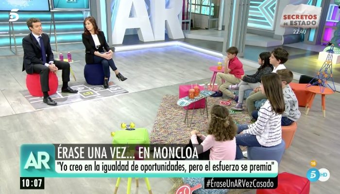 Pablo Casado se enfrenta a las preguntas de los niños en 'El programa de Ana Rosa'
