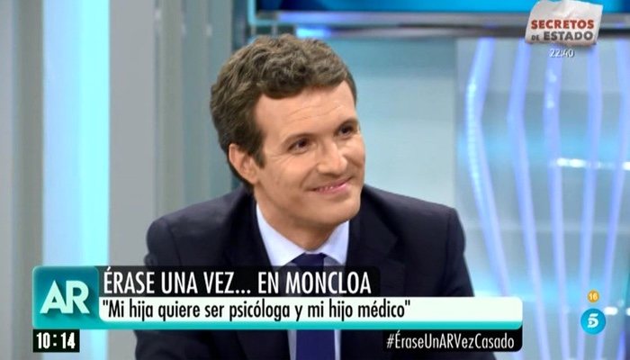 Pablo Casado en &#39;El programa de Ana Rosa&#39;