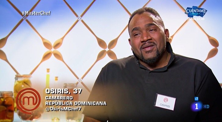 Osiris, concursante de 'MasterChef 7'