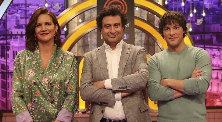 Samantha Vallejo-Nágera, Pepe Rodríguez y Jordi Cruz, jueces de 'MasterChef'