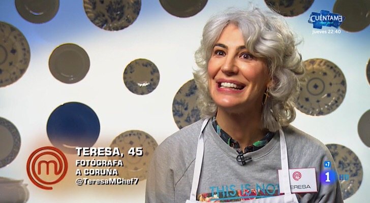 Teresa, concursante de 'MasterChef 7'